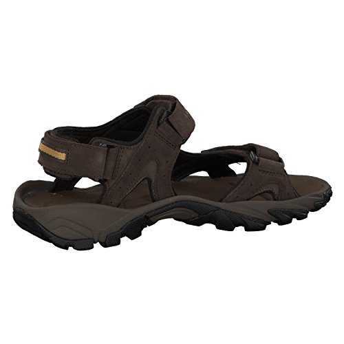 Columbia Santiam 3 Strap, Zapatillas Hombre, Brown (Cordovan, Dark Banana 231), 47 EU