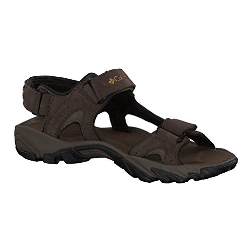 Columbia Santiam 3 Strap, Zapatillas Hombre, Brown (Cordovan, Dark Banana 231), 47 EU
