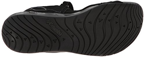 Columbia Sunlightâ¢ Vent II, Sandalias Mujer, Negro (Black, Charcoal), 36 EU