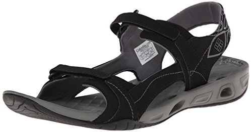 Columbia Sunlightâ¢ Vent II, Sandalias Mujer, Negro (Black, Charcoal), 36 EU