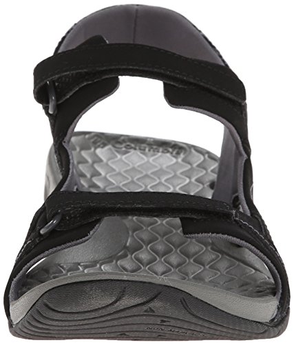 Columbia Sunlightâ¢ Vent II, Sandalias Mujer, Negro (Black, Charcoal), 36 EU