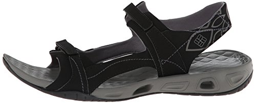 Columbia Sunlightâ¢ Vent II, Sandalias Mujer, Negro (Black, Charcoal), 42 EU