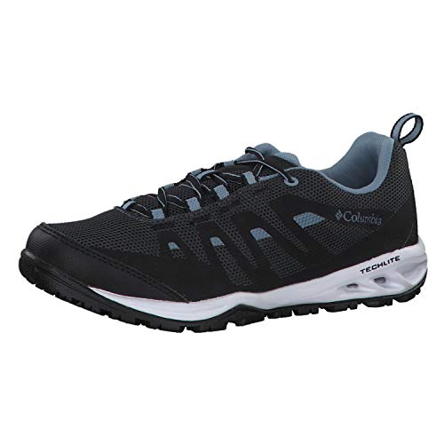 Columbia Vapor Vent, Zapatillas de Senderismo Mujer, Black (Black, Dark Mirage 010), 36 EU