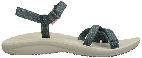 Columbia Wave Train - Zapatos para Mujer, Cloudburst/Blanco, Talla US 11 | EU 42 2018