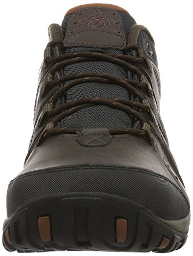 Columbia Woodburn II, Zapatillas Hombre, Marrón (Cordovan Cinnamon), 43 EU