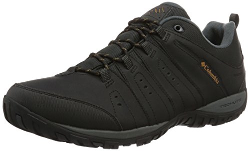 Columbia Woodburn II, Zapatillas Hombre, Negro (Black Caramel), 42 EU