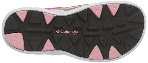 Columbia Youth Techsun Vent, Sandalias de Senderismo Niñas, Rosa (Wild Geranium/Cupid 656), 24 EU