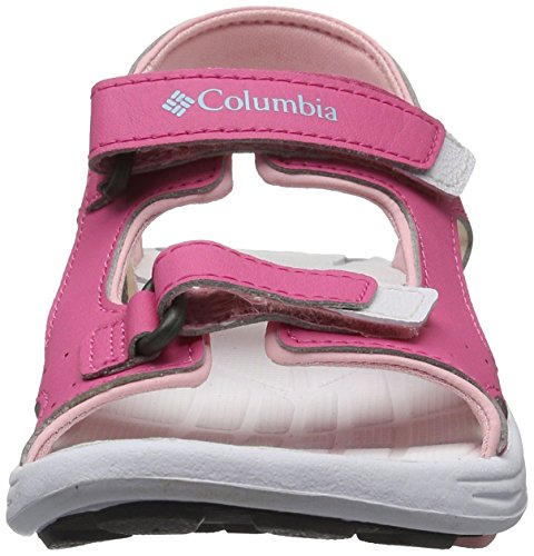 Columbia Youth Techsun Vent, Sandalias de Senderismo Niños, Rosa (Wild Geranium, Cupid), 32 EU