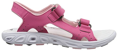 Columbia Youth Techsun Vent, Sandalias de Senderismo Niños, Rosa (Wild Geranium, Cupid), 32 EU