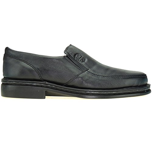 COMODO'SPORT 602 Zapato Mocasín Confortable Tipo 24 Horas para Hombre Negro Talla 42