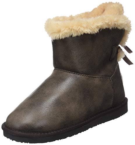 Conguitos Bota Australiana con Lazo Detrás, Botas Slouch Mujer, Marrón (Taupe 37), 38 EU