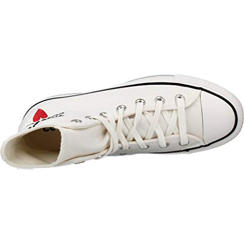 Converse 571119C, Zapatos de Tenis Mujer, White, 36 EU