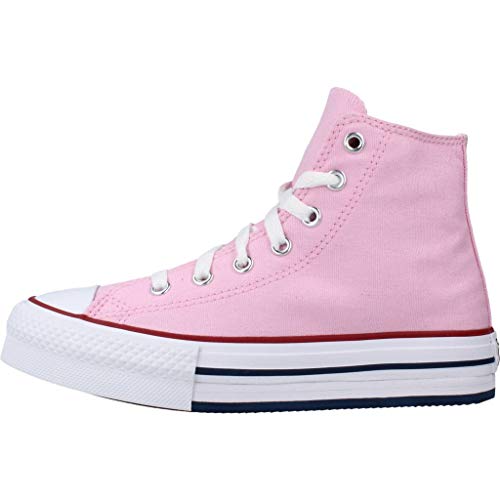 Converse Chuck Taylor All Star Eva Lift Canvas Color Hi Zapatillas Moda Chicas Rosa - 38 - Zapatillas Altas Shoes