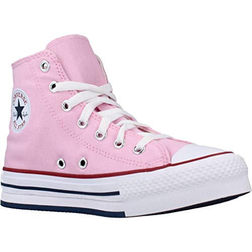 Converse Chuck Taylor All Star Eva Lift Canvas Color Hi Zapatillas Moda Chicas Rosa - 38 - Zapatillas Altas Shoes