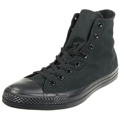 Converse Chuck Taylor All Star Hi Sneakers, Zapatillas Unisex Adulto, Negro (Black Monochrome), 42.5 EU