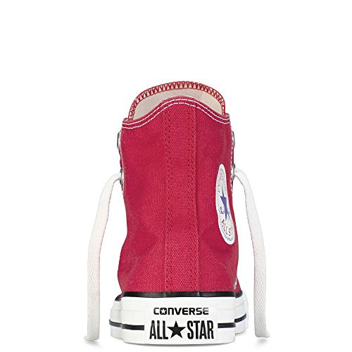 Converse Chuck Taylor All Star Hi Top, Zapatillas Mujer, Rojo, 43 EU