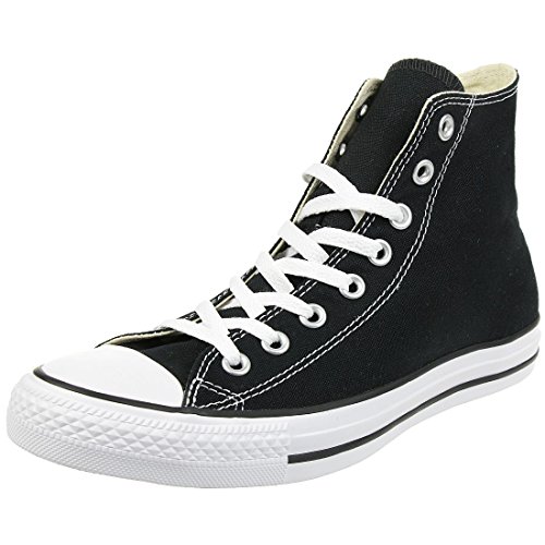 Converse Chuck Taylor All Star Hi Top, Zapatillas Unisex Adulto, Negro (Black/White), 35 EU