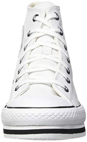 Converse Chuck Taylor All Star Move, Zapatillas Mujer, Bianco, 37 EU