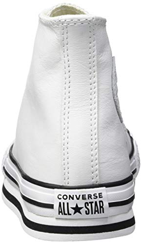 Converse Chuck Taylor All Star Move, Zapatillas Mujer, Bianco, 37 EU