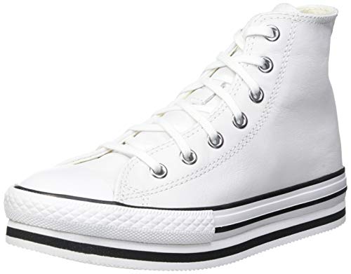 Converse Chuck Taylor All Star Move, Zapatillas Mujer, Bianco, 37 EU