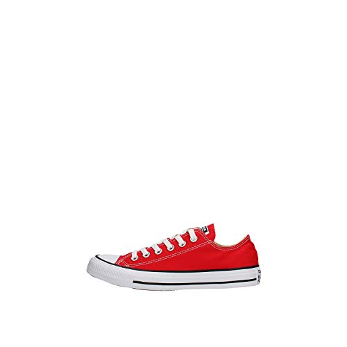 Converse Chuck Taylor All Star Ox, Zapatillas Mujer, Rojo Tango Red 9696, 41.5 EU