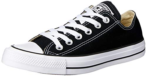 Converse Chuck Taylor All Star Ox', Zapatillas Unisex Adulto, Black White, 36 EU