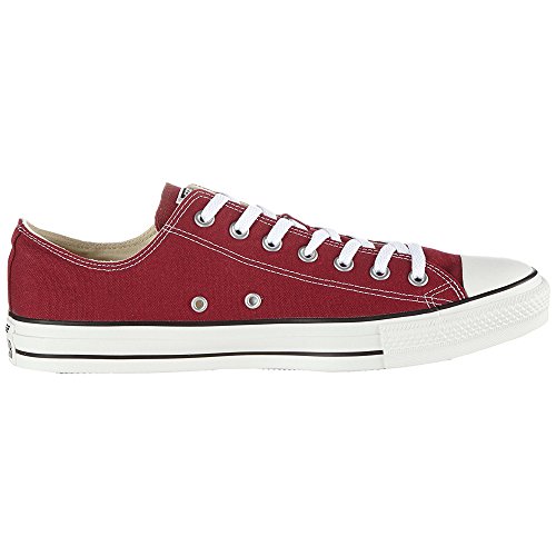 Converse Chuck Taylor All Star Ox, Zapatillas Unisex Adulto, Rojo (Bordeaux), 35 EU