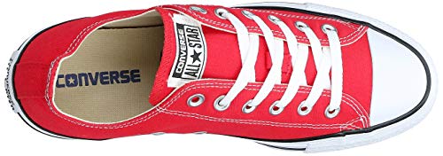 Converse Chuck Taylor All Star Ox, Zapatillas Unisex Adulto, Rojo (Red), 44.5 EU