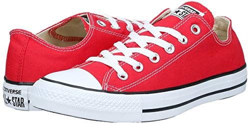 Converse Chuck Taylor All Star Ox, Zapatillas Unisex Adulto, Rojo Tango Red 9696, 38 EU
