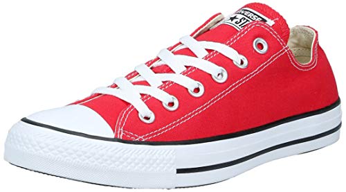 Converse Chuck Taylor All Star Ox, Zapatillas Unisex Adulto, Rojo Tango Red 9696, 38 EU