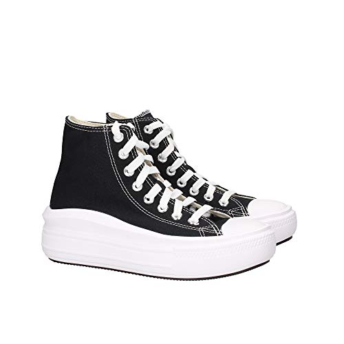 Converse Chuck Taylor All Star Seasonal, Zapatillas Mujer, Negro, 38 EU