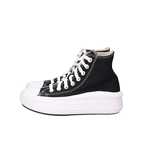 Converse Chuck Taylor All Star Seasonal, Zapatillas Mujer, Negro, 38 EU