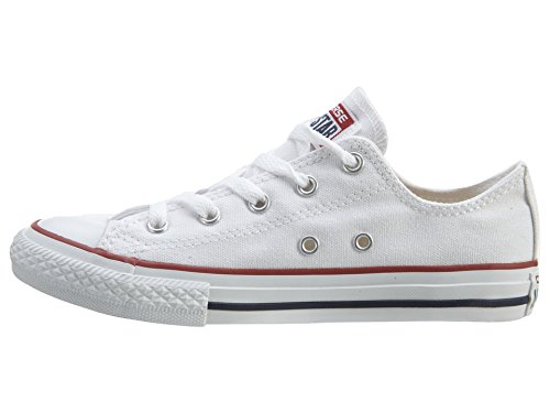 Converse Chuck Taylor All Star, Zapatillas de Lona Infantil, Blanco, 29 EU (11.5 UK)