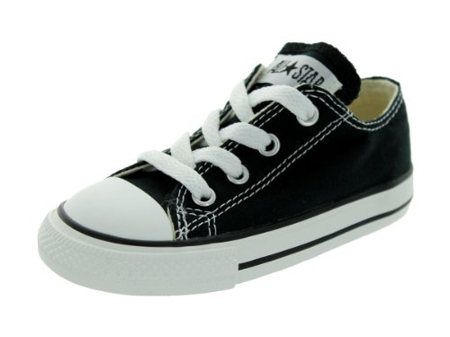 Converse Chuck Taylor All Star, Zapatillas de Lona Infantil, Negro (Black Ox), 19 EU (3 UK)