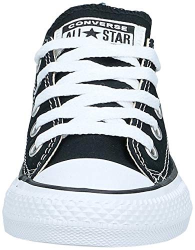 Converse Chuck Taylor All Star, Zapatillas de Lona Infantil, Negro (Black Ox), 32 EU (13.5 UK)