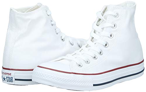 Converse Ct Core Lea Hi Zapatillas unisex, color blanco, tamaño 39 EU