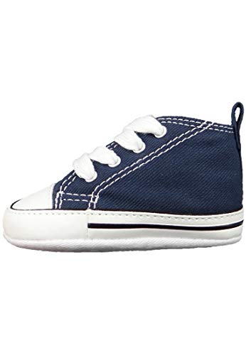 Converse CT First Star Toile, Botines de Lona Bebé-Niños, Azul (Navy 410), 20 EU