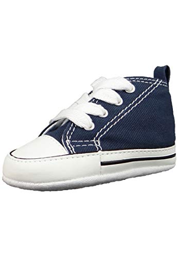 Converse CT First Star Toile, Botines de Lona Bebé-Niños, Azul (Navy 410), 20 EU