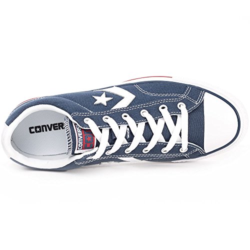 Converse Star Player Adulte Core Canvas Ox - Zapatillas deportivas, unisex, Azul, 43