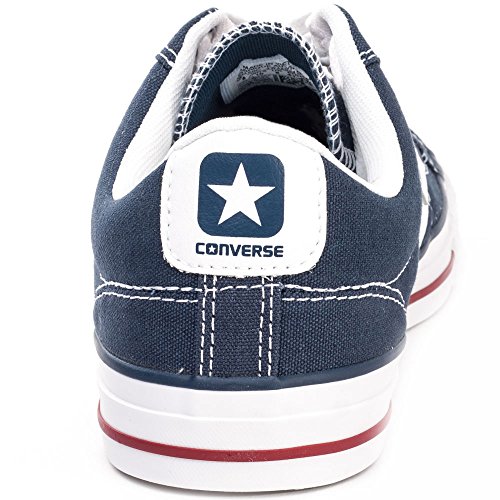 Converse Star Player Adulte Core Canvas Ox - Zapatillas deportivas, unisex, Azul, 43