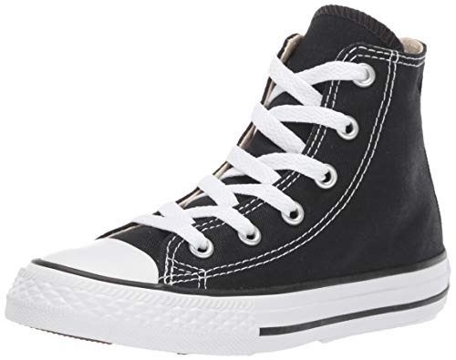 Converse Youths Chuck Taylor All Star Hi Zapatillas de tela, Unisex - Infantil, Negro, 27