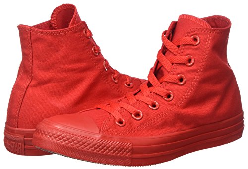 Converse Zapatillas Abotinadas Monocrome All Star Hi Rojo EU 41 (US 7.5)