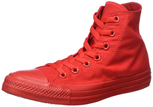 Converse Zapatillas Abotinadas Monocrome All Star Hi Rojo EU 41 (US 7.5)