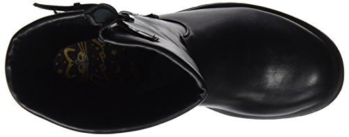 COOLWAY Brook, Botas Biker Mujer, Negro (Blk), 39 EU