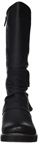 COOLWAY Davison, Botas Altas Mujer, Negro (Black 000), 37 EU