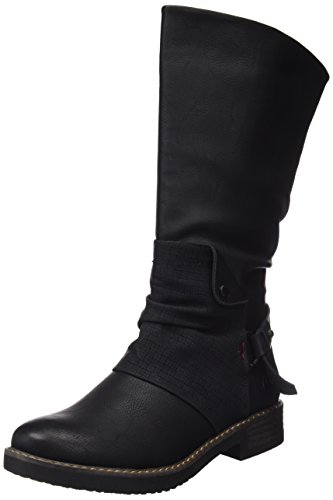 COOLWAY Davison, Botas Altas Mujer, Negro (Black 000), 37 EU
