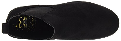 COOLWAY Irby, Botas Chelsea Mujer, Negro (Black 000), 39 EU