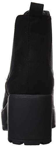 COOLWAY Irby, Botas Chelsea Mujer, Negro (Black 000), 39 EU