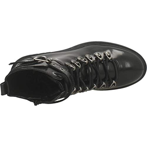 COOLWAY Tear, Botas Militares Mujer, Negro (Black 000), 36 EU