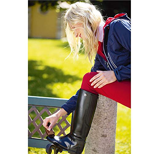 Covalliero Gr.42 Botas de equitación, 326642 Reitstiefel Flexo Gr. 42, Kunststoff, Schwarz, Negro